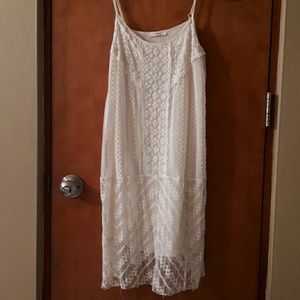Boho cream colored dress